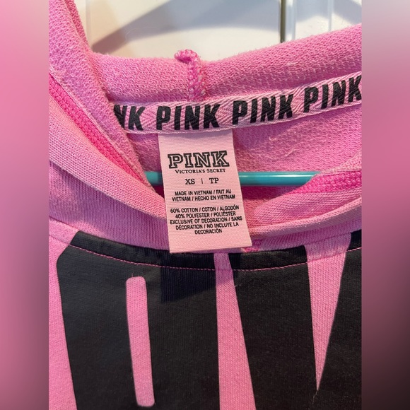 Victoria’s Secret Hoodie, Pink, XS - Picture 2 of 4